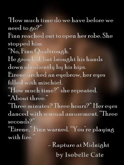 Isobelle Cate teaser text on pic